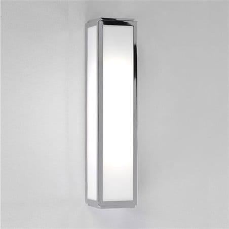 Lampa łazienkowa Mashiko 36cm LED chrom szklany klosz