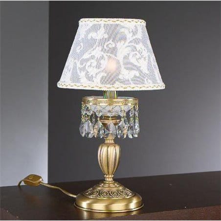 Stylowa ekskluzywna lampa mosiężna Wenecja