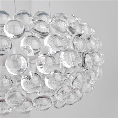 Designerska lampa wisząca Acrylio klosz akrylowe kulki