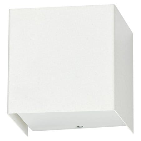 Kinkiet Cube biały kostka nowoczesny kształt