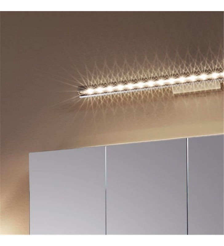 Kinkiet nad lustro do łazienki LED Terros ciepła barwa światła