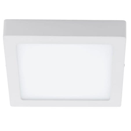 Plafon Fueva1 LED 3000K 22cm mały biały kwadratowy na sufit i ścianę