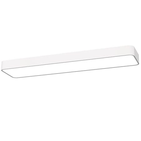 Soft White LED 60x20 biały prostokątny plafon na 2 świetlówki LED