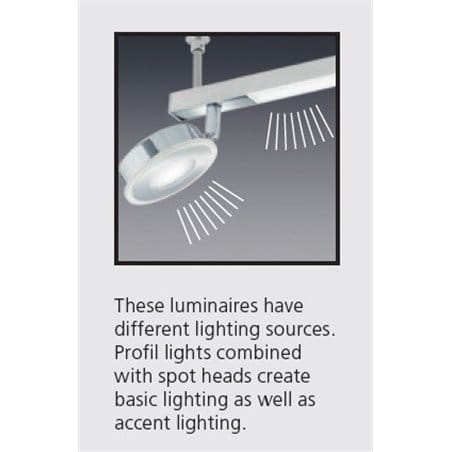 Długa nowoczesna regulowana lampa typu spot Cardillio LED dodatkowe punkty świetlne na belce - OD RĘKI