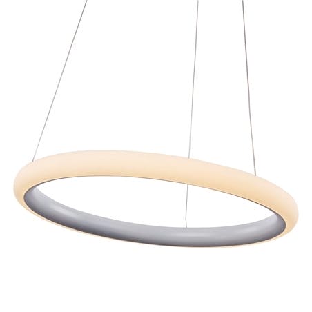 Lampa wisząca Saturn nowoczesna obręcz LEDowa