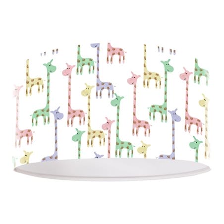 Lampa wisząca Kolorowe Żyrafy dla dziecka