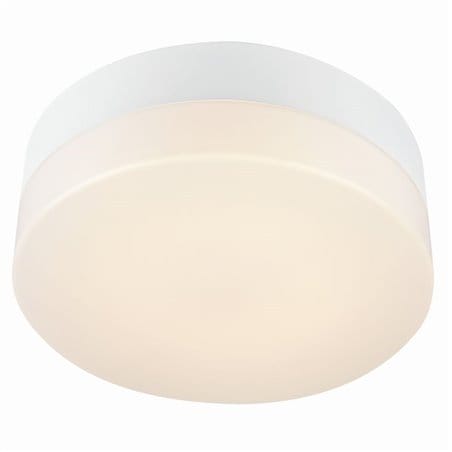 Nowoczesny plafon łazienkowy Deman 280 LED biały produkt szwedzki