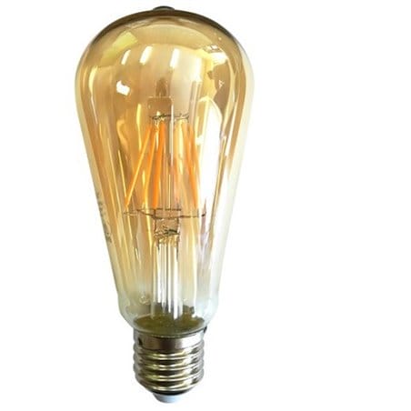 Żarówka dekoracyjna Decorative Golden Glass LED E27 6W 2200K - OD RĘKI