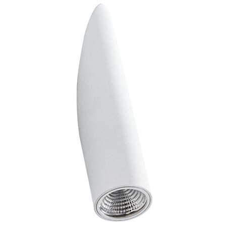 Kinkiet Torch biały dwa sposoby montażu styl nowoczesny techniczny industrialny