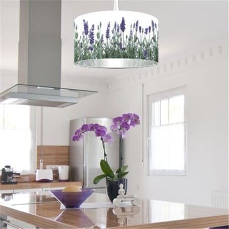 Lampa wisząca Pachnąca Lawenda np. do kuchni jadalni salonu sypialni średnica 40cm