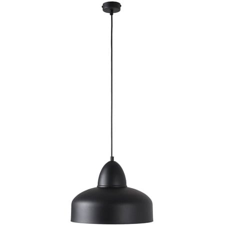 Czarna metalowa lampa wisząca Poppo loftowa do salonu sypialni kuchni jadalni