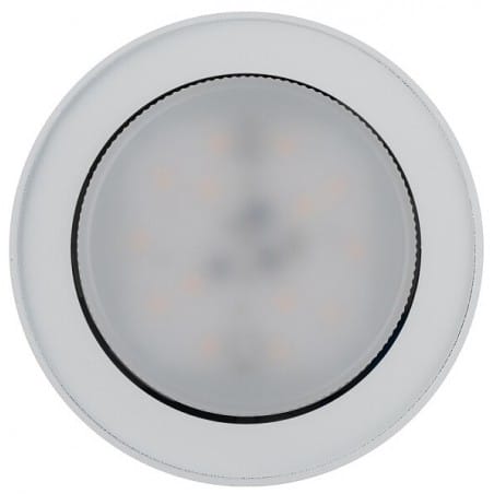 Natynkowa lampa punktowa Flea biała niska 4,5cm średnica 10cm- DOSTĘPNA OD RĘKI