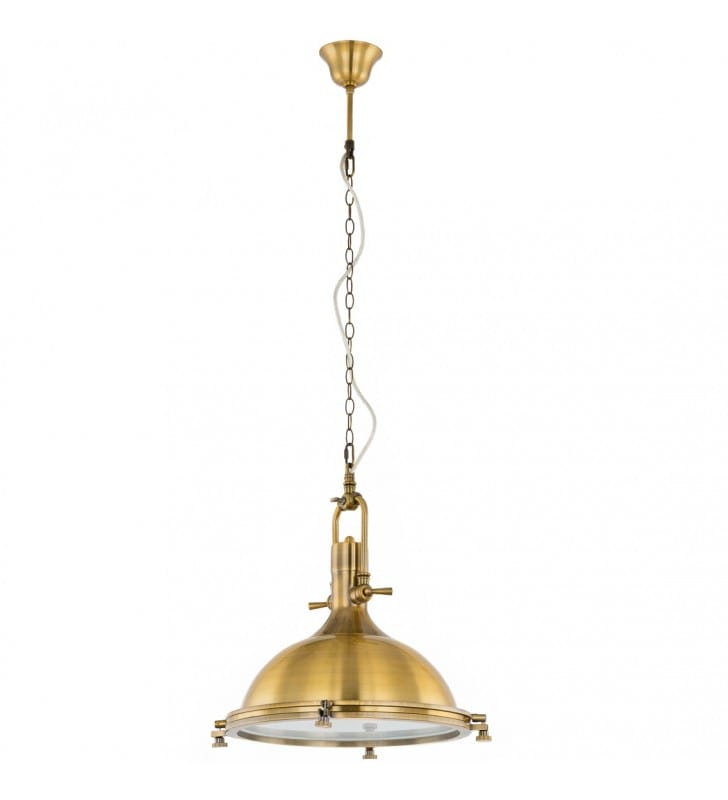 Lampa wisząca Madison brąz antyczny nowoczesna loftowa industrialna do kuchni jadalni