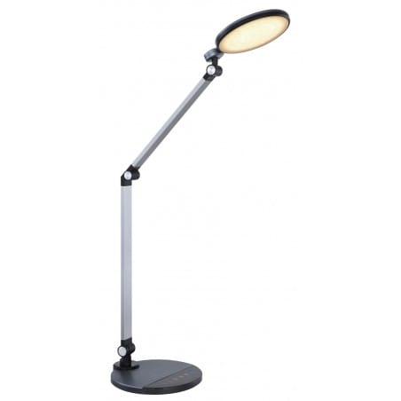 Lampa biurkowa z włącznikiem dotykowym i ściemniaczem Konsti LED regulowana