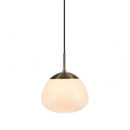 Lampa wisząca Rise patyna klosz szklany nowoczesna forma do salonu sypialni kuchni jadalni