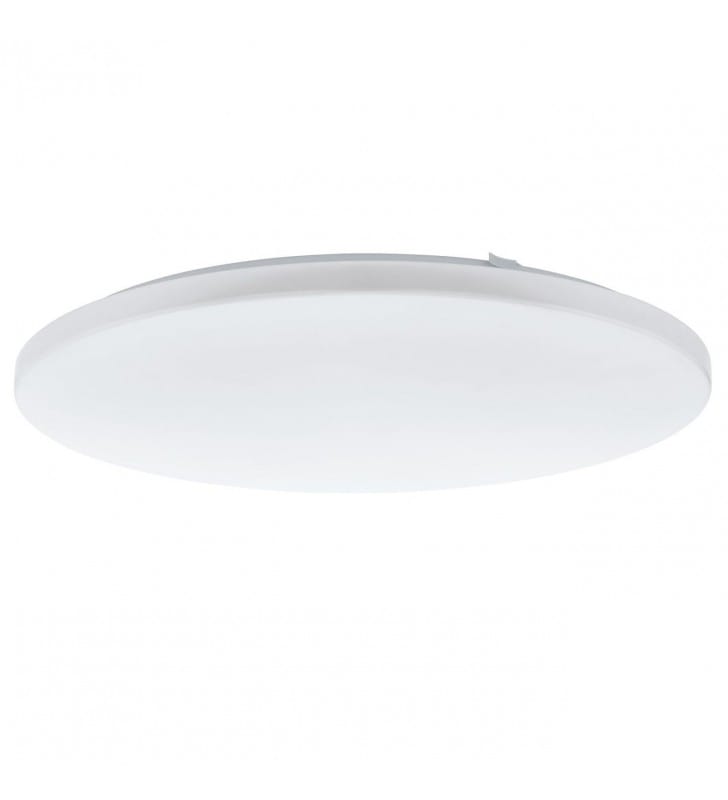 Okrągły biały plafon z tworzywa Frania LED 55cm 98446 Eglo