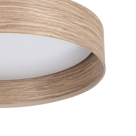 Plafon drewniany Luppineria LED nowoczesny na przedpokój do sypialni 900463 Eglo