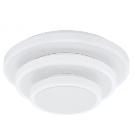 Elgvero biały plafon ścienno sufitowy LED regulowane klosze 98676 Eglo