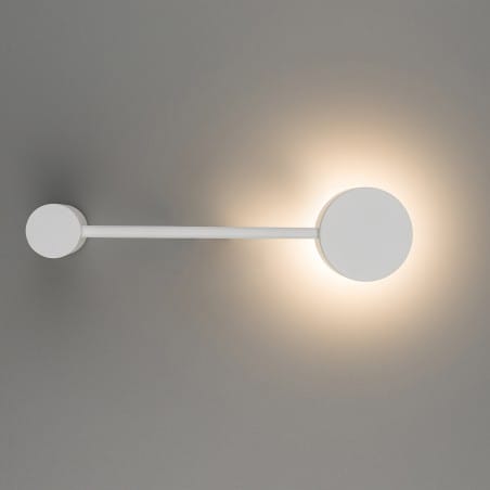 Orbit minimalistyczna biała lampa ścienna do salonu oświetlenie dekoracyjne
