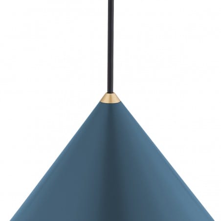 Zielona nowoczesna lampa wisząca Zenith stożek 35cm metal 1xGU10 Nowodvorski