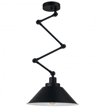 Czarna nowoczesna lampa Pantograph regulowane ramię Nowodvorski