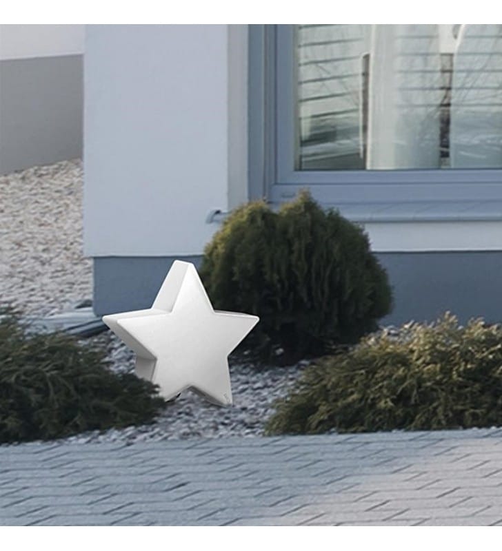 Zewnętrzna lampa stojąca w kształcie gwiazdki Star z kablem IP44 Nowodvorski - DOSTĘPNA OD RĘKI