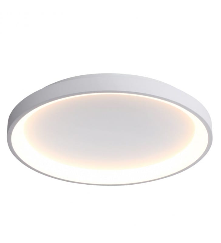 Plafon Raden LED 48cm biały okrągły barwa ciepła i neutralna do kuchni salonu