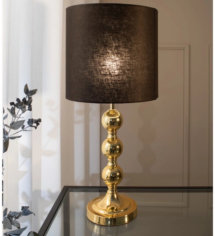 Stylowa lampa stołowa Octo do sypialni salonu dekoracyjna podstawa