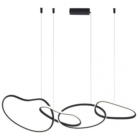Duża lampa wisząca do nowoczesnego salonu Fonte LED